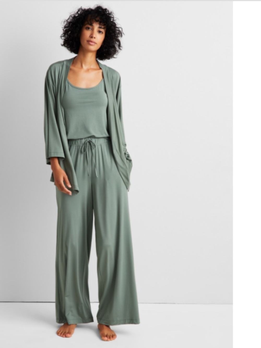 State of Day Women's 3-Piece. Fluid-Knit Pajama Set - Picture 2 of 4